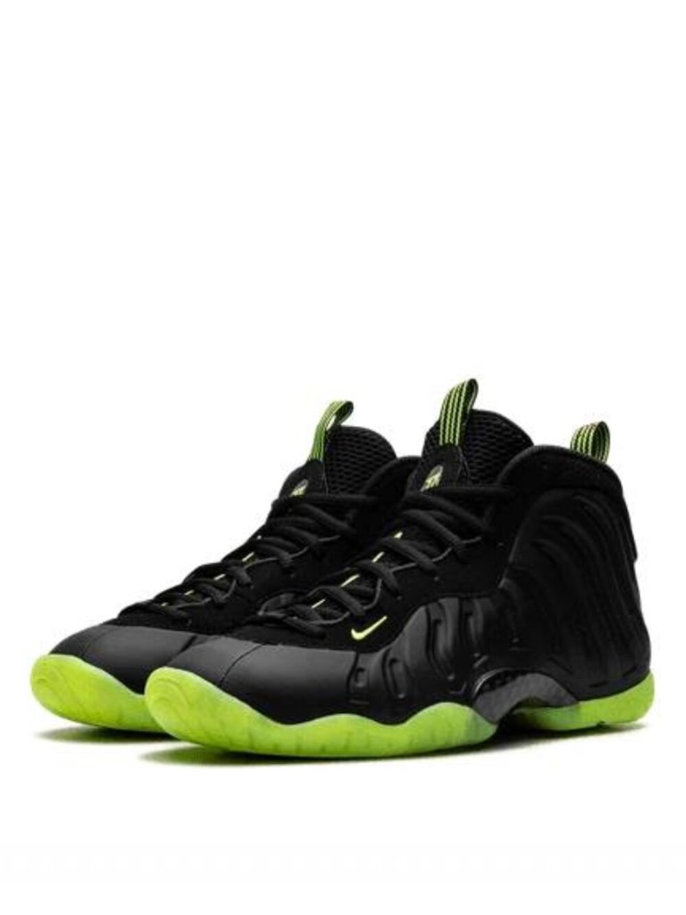 New Nike Little Posite One GS "Black Shoes Size Boy's 7 / Women's 8.5